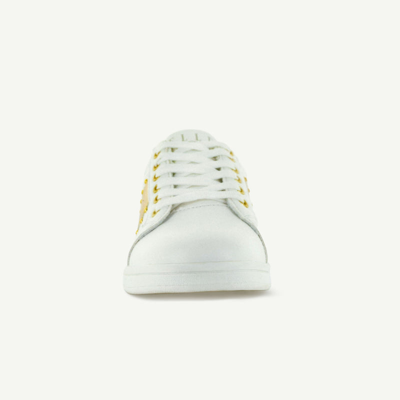 ECLAIR: COURT SHOE - WHITE