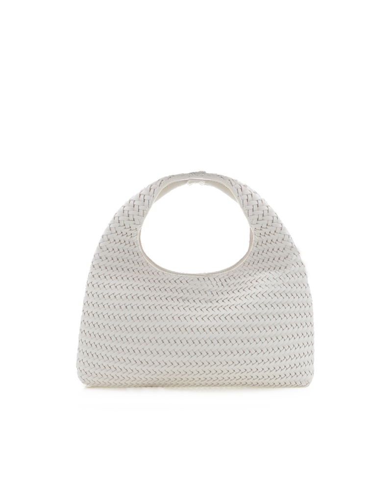 ELIANA HANDLE BAG - WHITE-Handbags-Billini-Billini