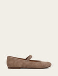 Emma Elastic Mary Jane - Dark Taupe - Outside