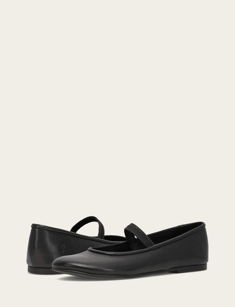 Emma Elastic Mary Jane - Black - Pair