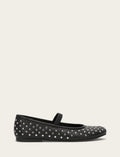 Emma Studded Mary Jane - Black - Outside