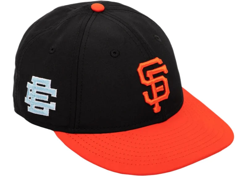 Eric Emanuel EE Retro Crown Giants Hat Black/Orange/Sky