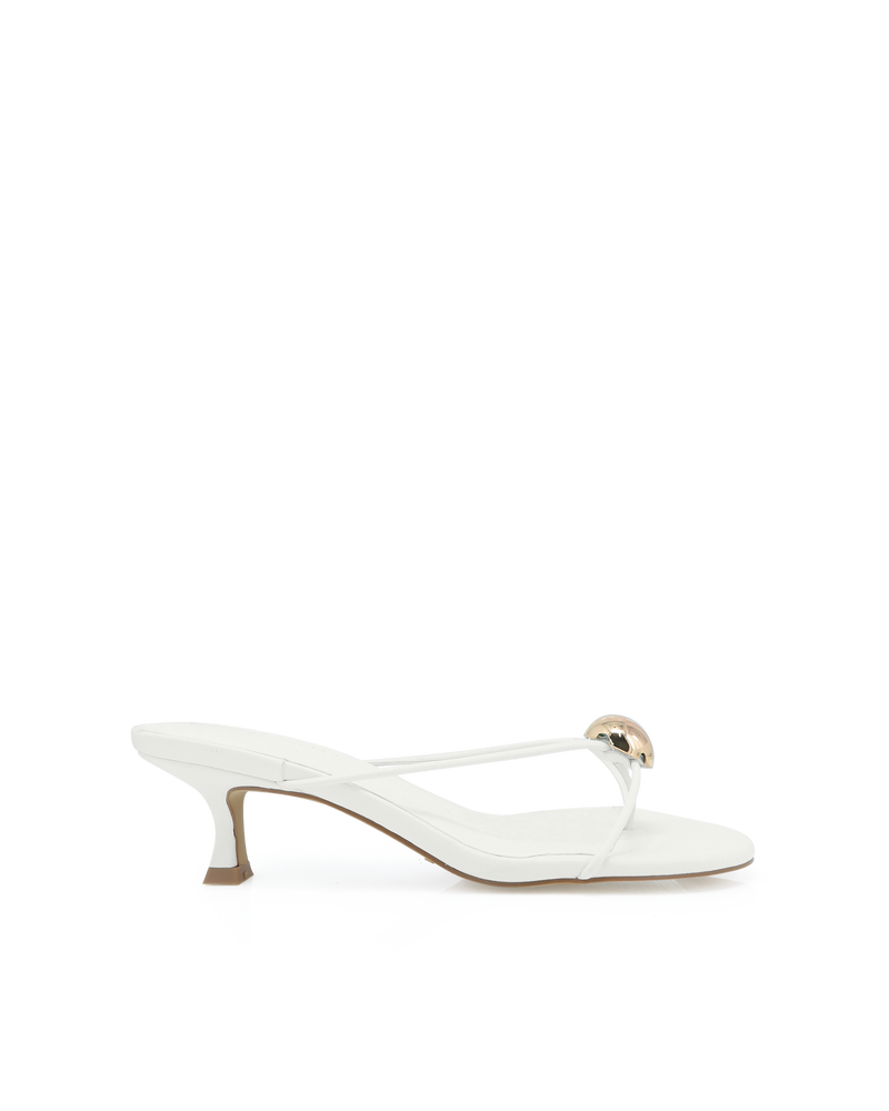 EVANGELINE - WHITE-Heels-Billini-Billini