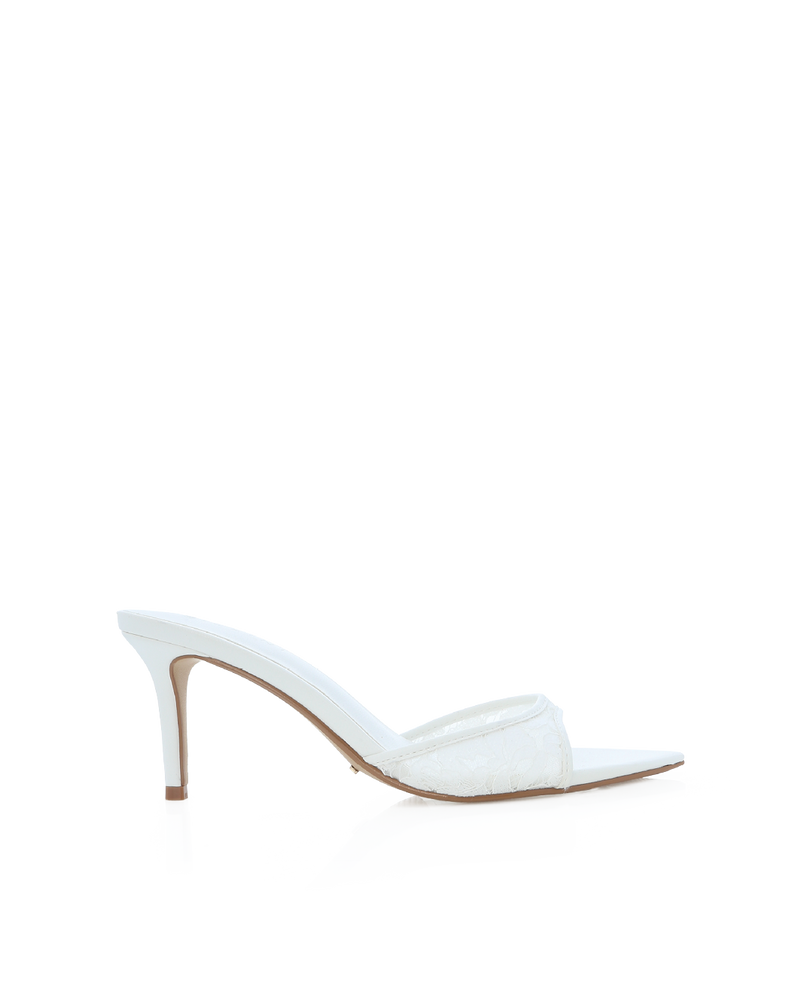 EVERLEE - WHITE LACE-Heels-Billini-Billini