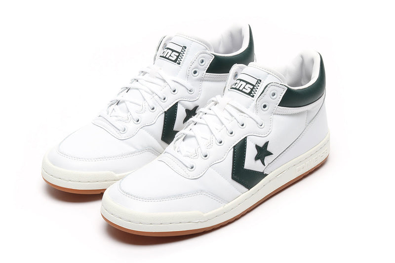Converse Fastbreak Pro Mid White / Deep Emerald / Gum