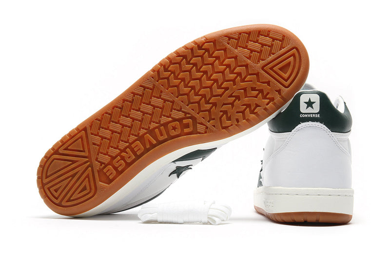 Converse Fastbreak Pro Mid White / Deep Emerald / Gum