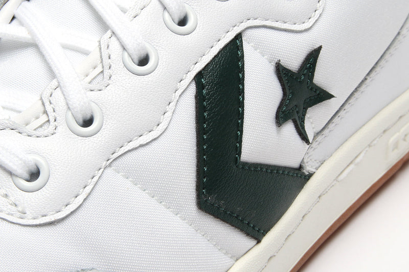 Converse Fastbreak Pro Mid White / Deep Emerald / Gum