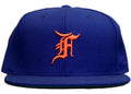 Fear of God All Star New Era Fitted Cap Hat Blue/Orange