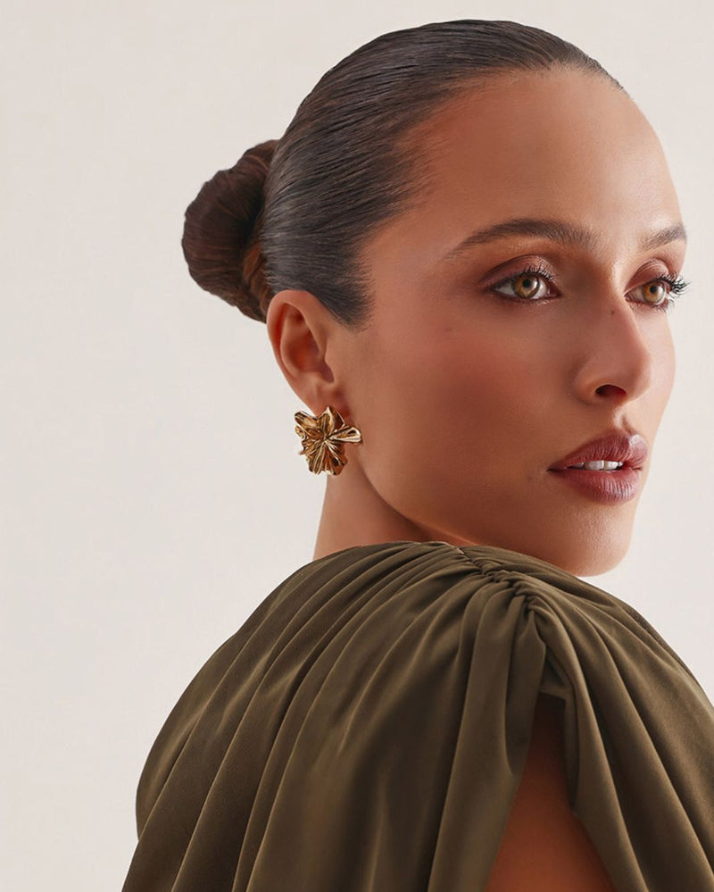 FLORENTINE EARRINGS - GOLD-JEWELLERY-Billini-Billini