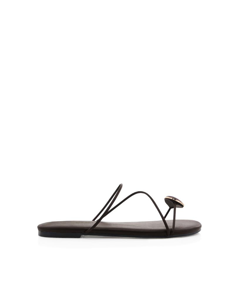 FRITHA - CHOCOLATE-Sandals-Billini-Billini