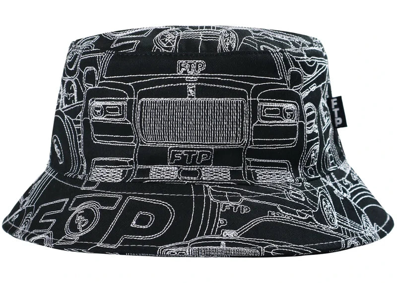 FTP Big Body Bucket Hat Black