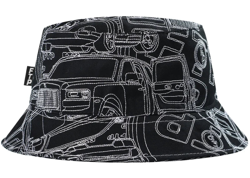 FTP Big Body Bucket Hat Black