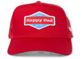 Full Send Happy Dad Trucker Hat Red