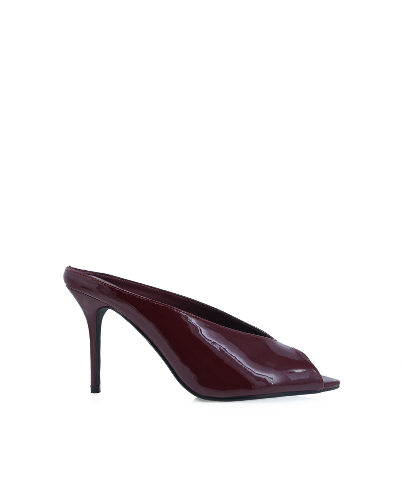 GAVRIELA - DARK CHERRY PATENT-Heels-Billini-Billini