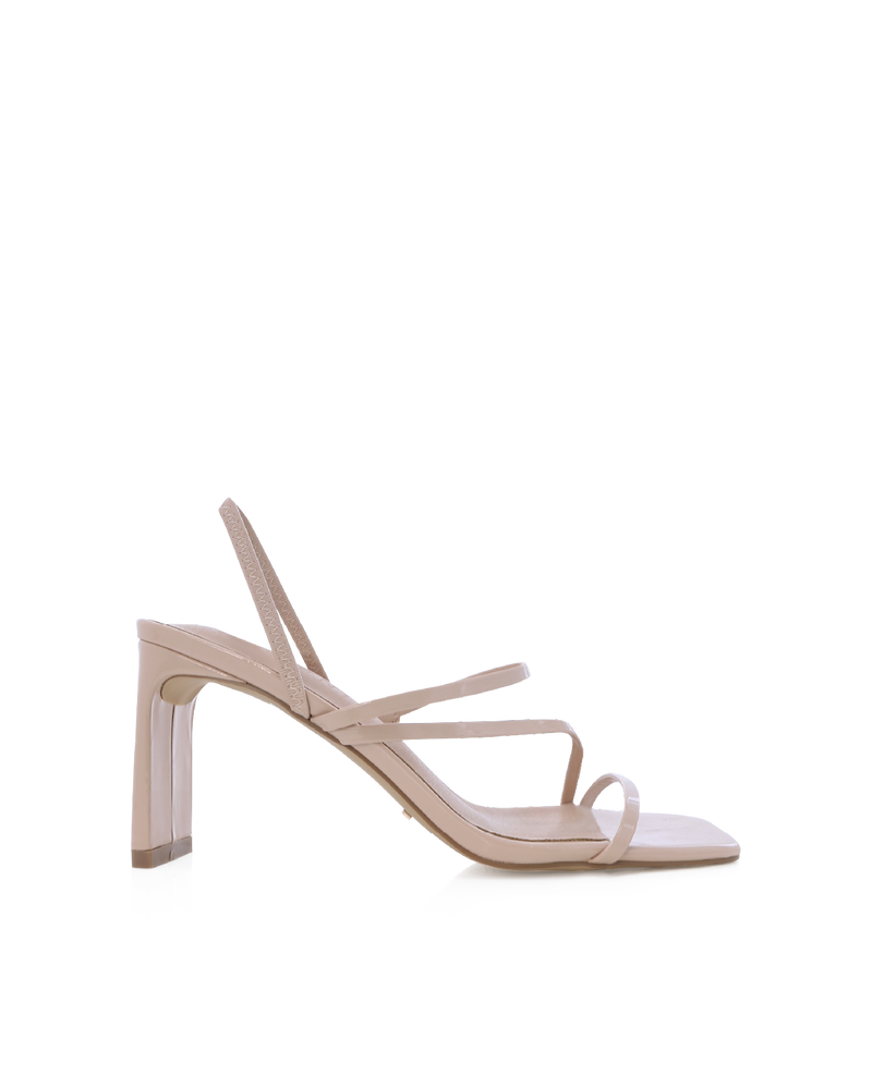 GENNA - CAFE AU LAIT PATENT-Heels-Billini-Billini