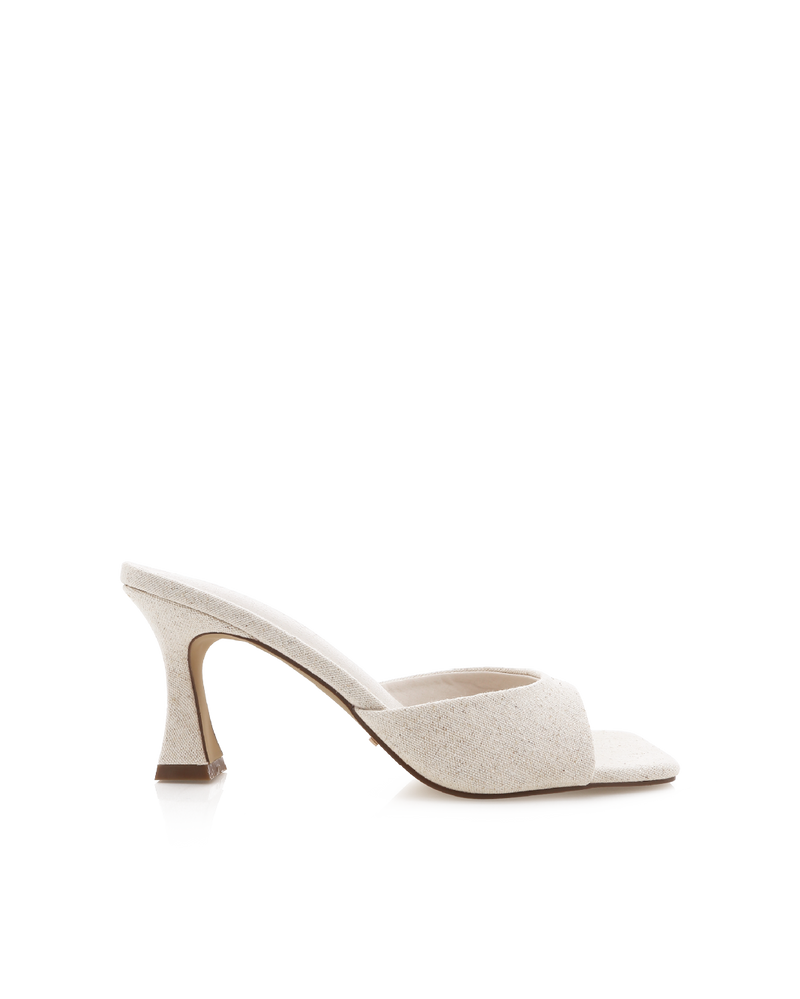 GIULIA - WHEAT LINEN-Heels-Billini-Billini