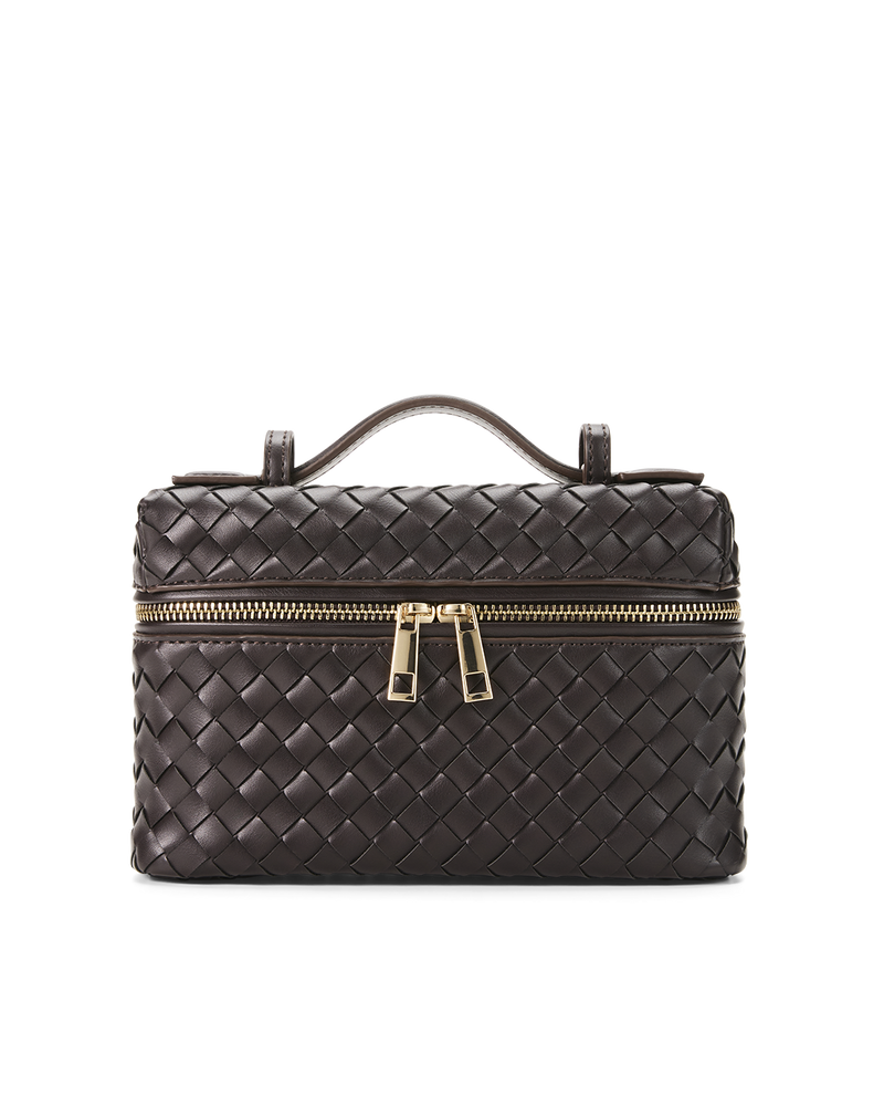 GRACIE CROSS BODY BAG - DARK CACAO-Handbags-Billini-Billini