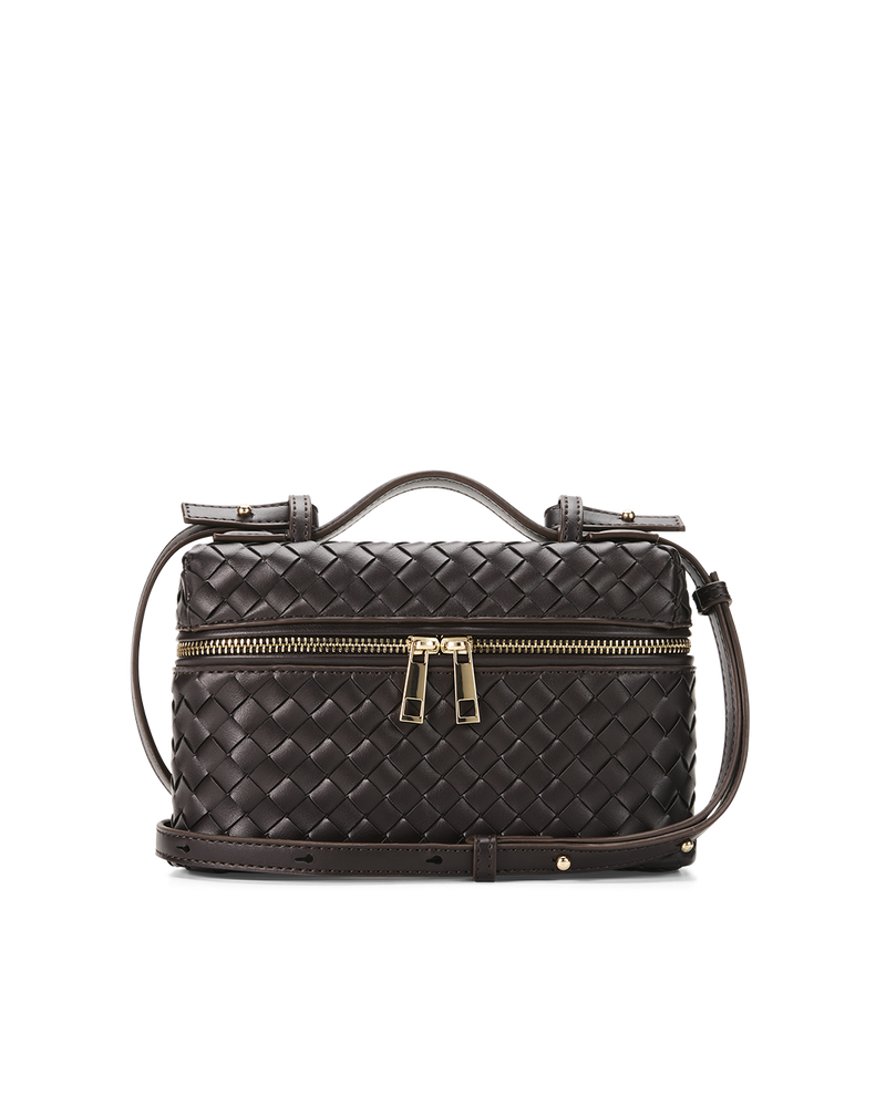 GRACIE CROSS BODY BAG - DARK CACAO-Handbags-Billini-Billini