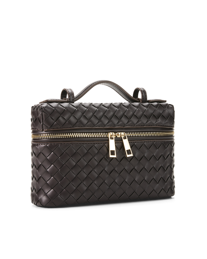 GRACIE CROSS BODY BAG - DARK CACAO-Handbags-Billini-Billini
