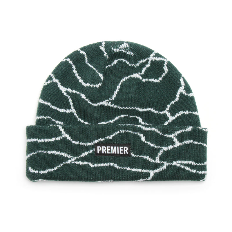Premier Grand Camo Beanie Green