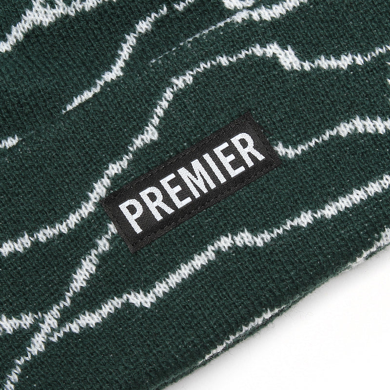 Premier Grand Camo Beanie Green