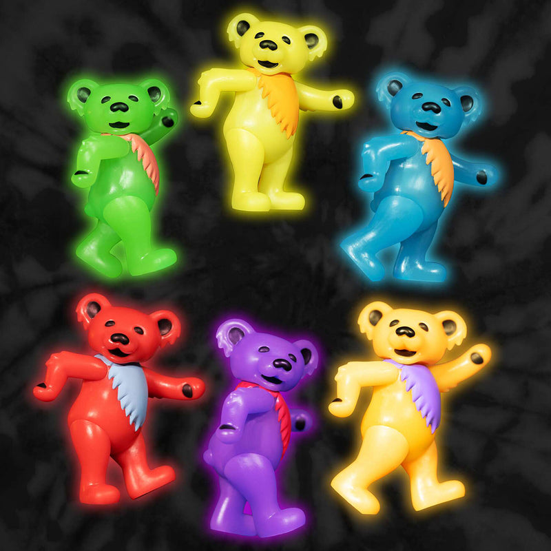 Super7 Grateful Dead Reaction Figure - Dancing Bears Glow Box Flat (6)