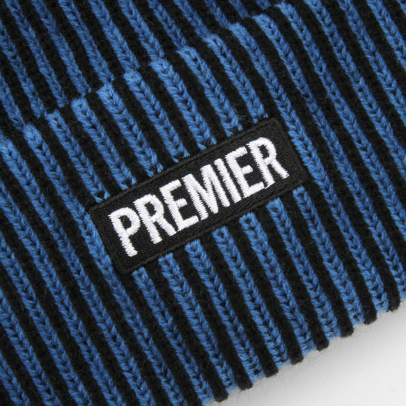 Premier Heavy Cuff Beanie Blue / Black
