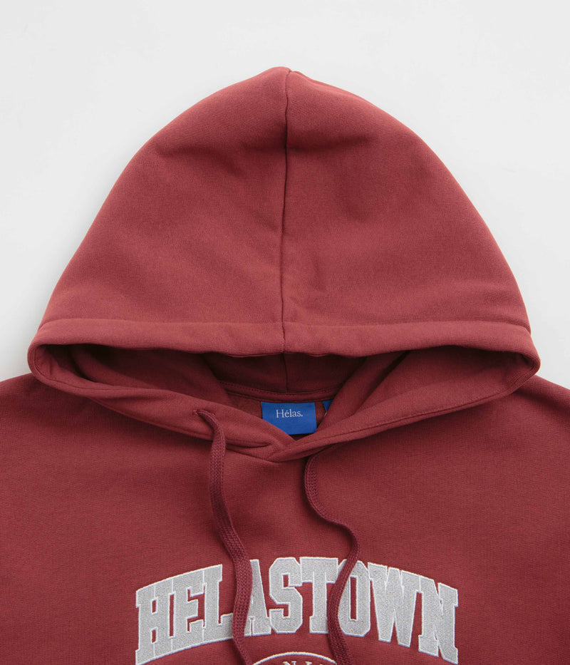 Helas Helastown Hoodie in Burgundy