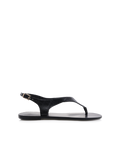 HILLA - MATTE BLACK CROC-Sandals-Billini-Billini
