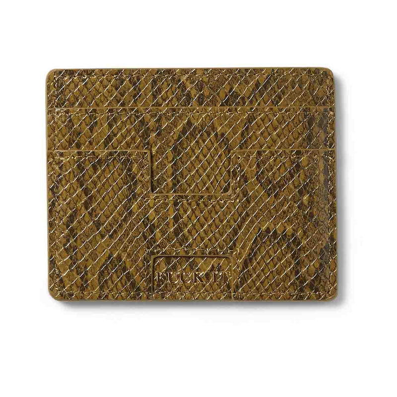 HUF Fuck It Snakeskin Cardholder