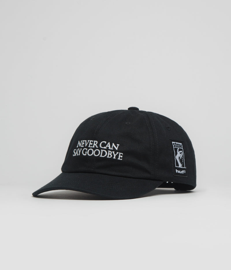 HUF Isaac Hayes Cap in Black