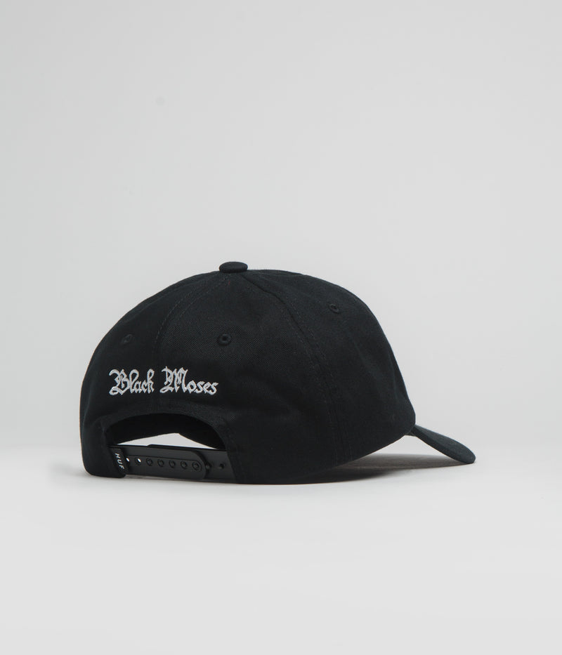 HUF Isaac Hayes Cap in Black