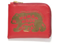 Human Made Leather Wallet Red