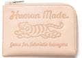 Human Made Tiger Leather Wallet Beige