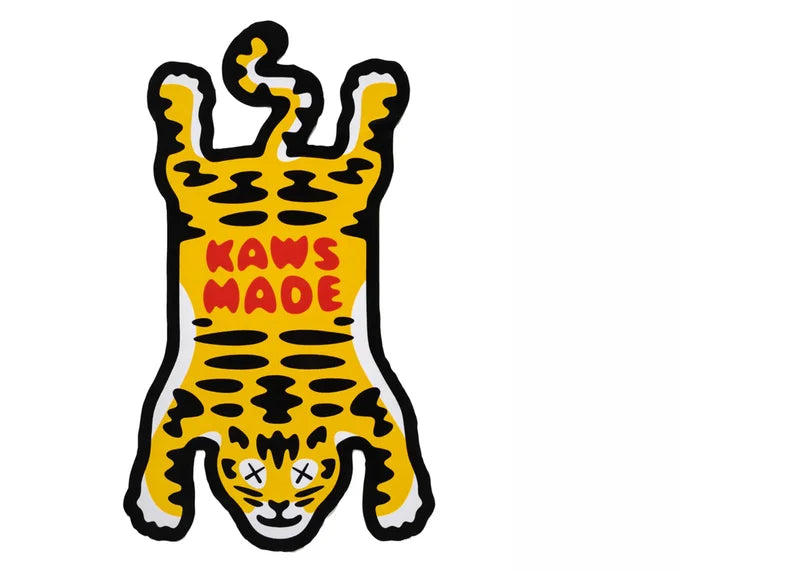 Human Made x KAWS Made Beach Towel Yellow