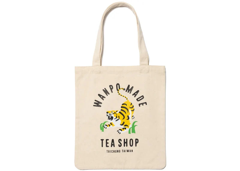 Human Made x Wanpo Tea Shop Tote Bag Natural