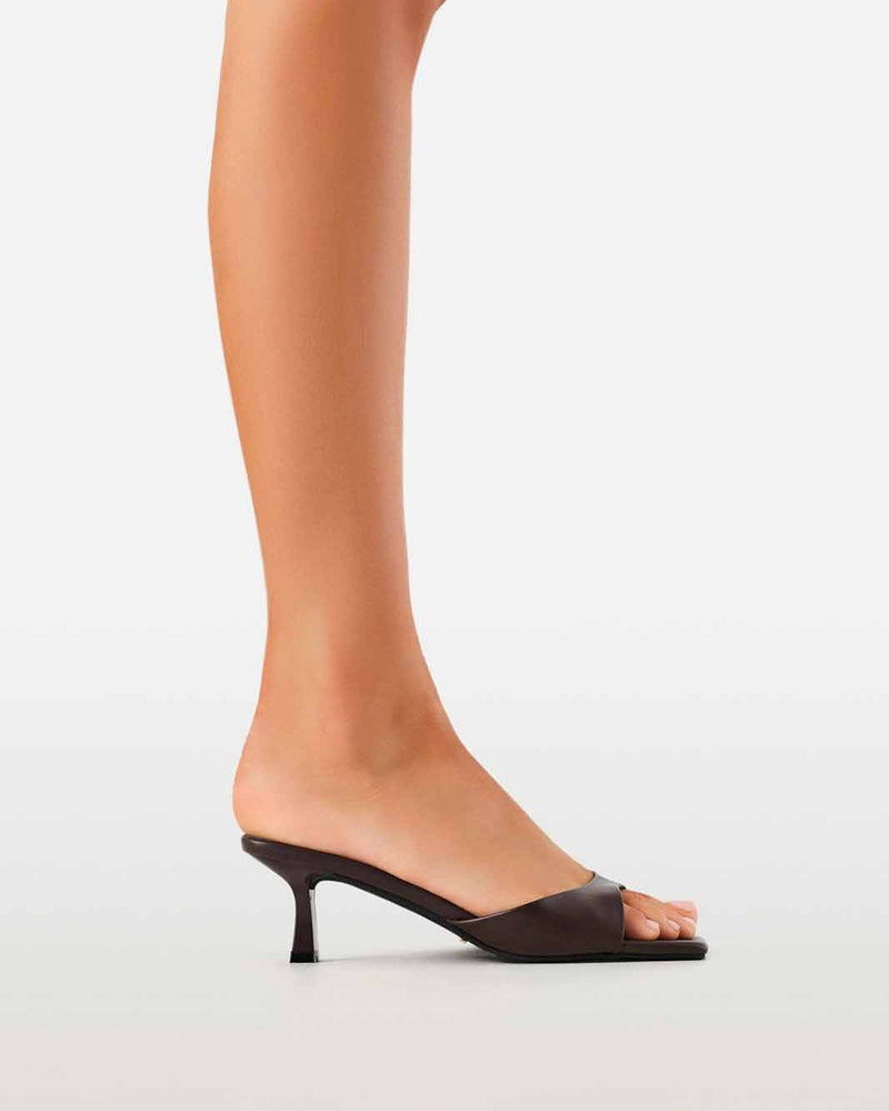 ILARIA - CHOCOLATE-Heels-Billini-Billini