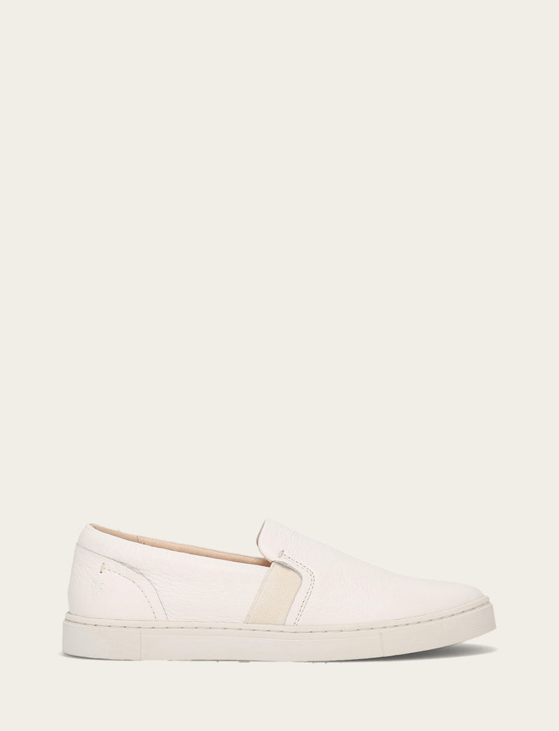 Ivy Slip On - White - Outside
