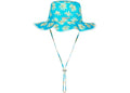 Jacquemus Le Bob Artichaut Large Brim Bucket Hat Print Green/Blue Flowers