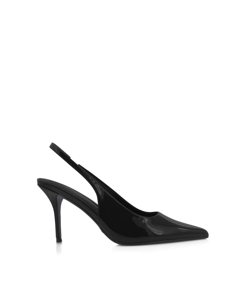 JAYLANI - BLACK SHINE-PUMPS-Billini-Billini