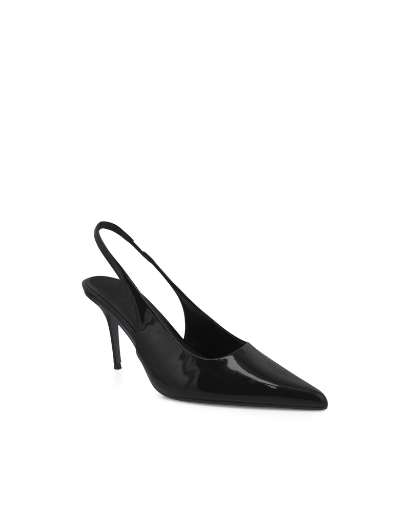 JAYLANI - BLACK SHINE-PUMPS-Billini-Billini