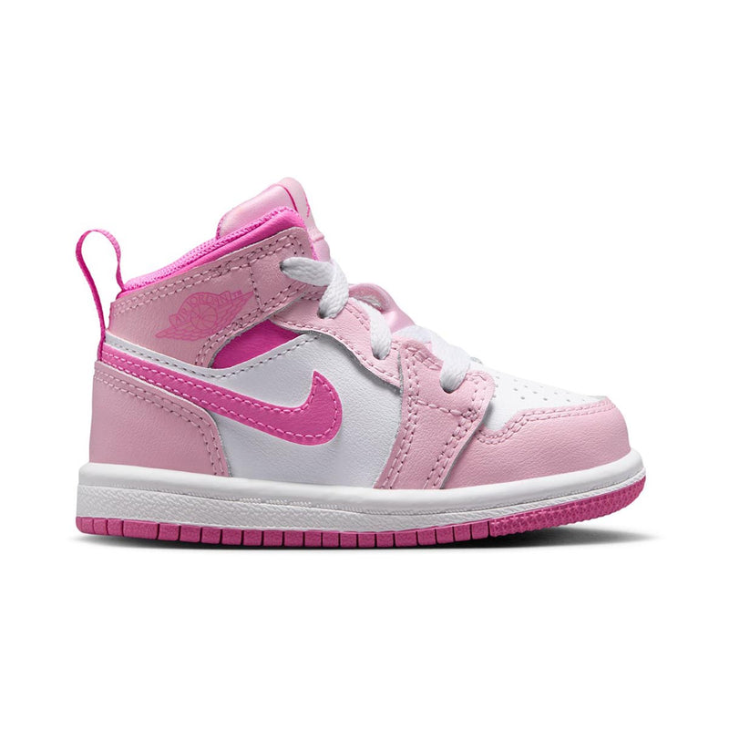 Jordan 1 Mid 'Pink Foam' Baby/Toddler Shoes
