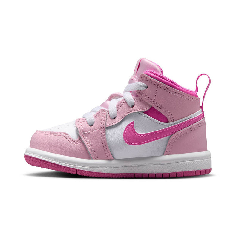 Jordan 1 Mid 'Pink Foam' Baby/Toddler Shoes