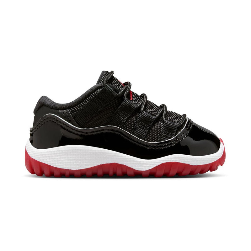 Jordan 11 Retro Low 'Bred 2025' Baby/Toddler Shoes