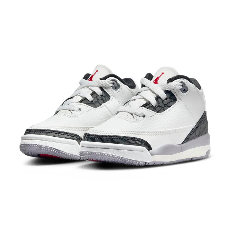 Jordan 3 Retro 'Cement Grey' Baby/Toddler Shoes