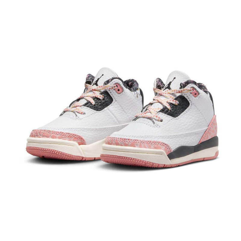 Jordan 3 Retro 'Red Stardust' Baby/Toddler Shoes