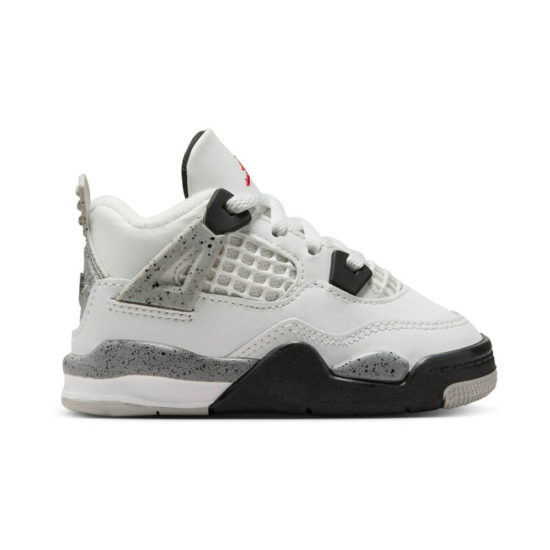 Jordan 4 Retro 'White Cement' Baby/Toddler Shoes