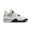 Jordan 4 Retro 'White Cement' Little Kids' Shoes