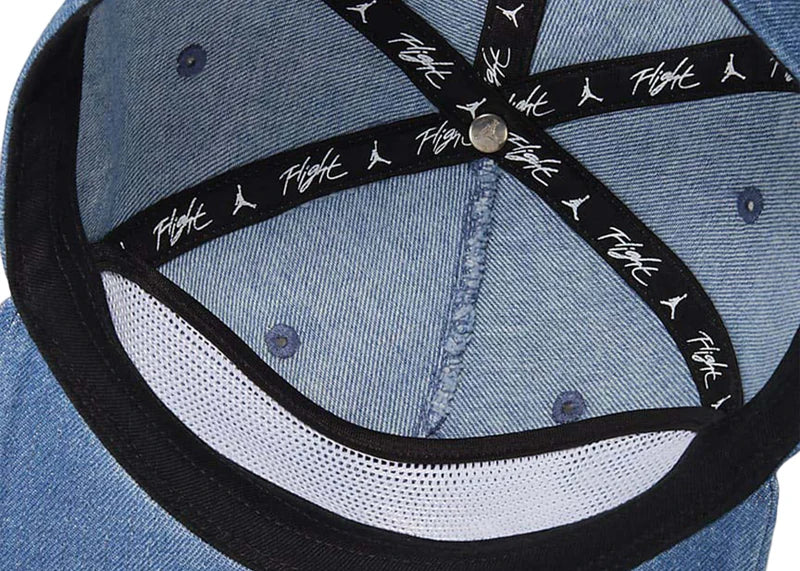 Jordan Pro Unstructured 5-Panel Hat Blue Grey/White