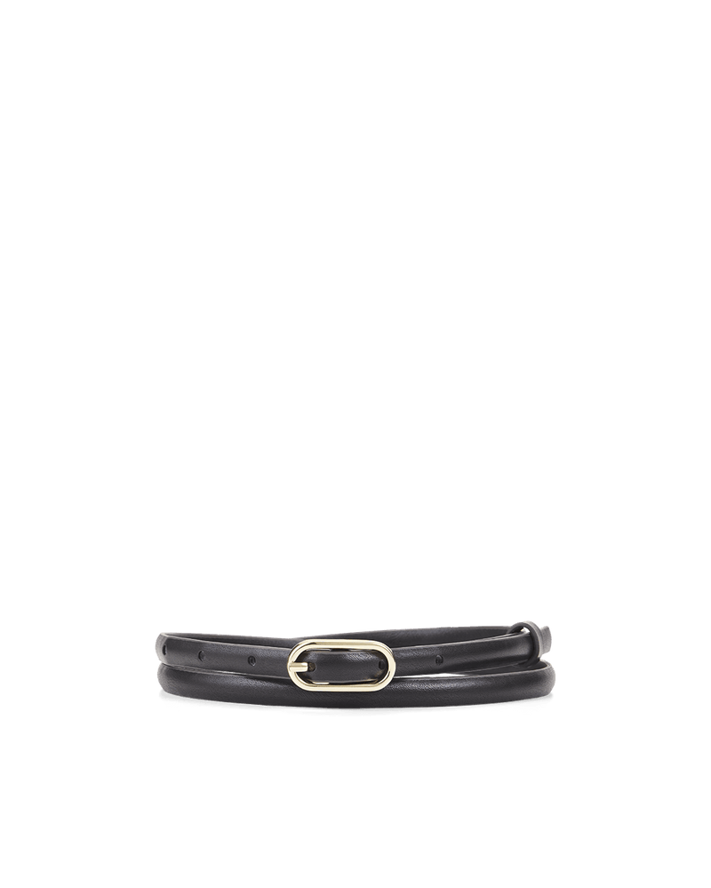 JOSEPHINE BELT - DARK CACAO-GOLD-BELTS-Billini-Billini